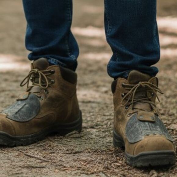 Red Wing King Toe Metguard 4456 Boots GUC Size 10.5D.     S3969 main image 4